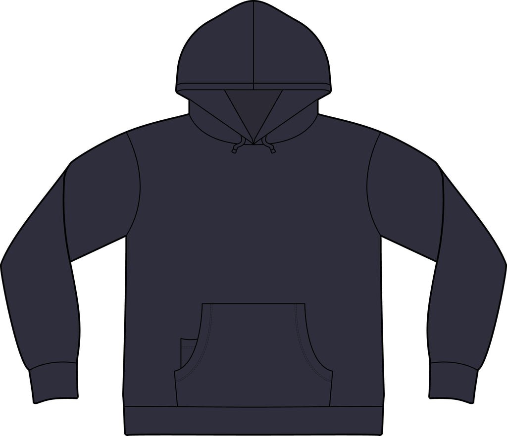 Fishing Hoodie – "Gil's Custom Rods, Santa Maria CA" Logo Pullover