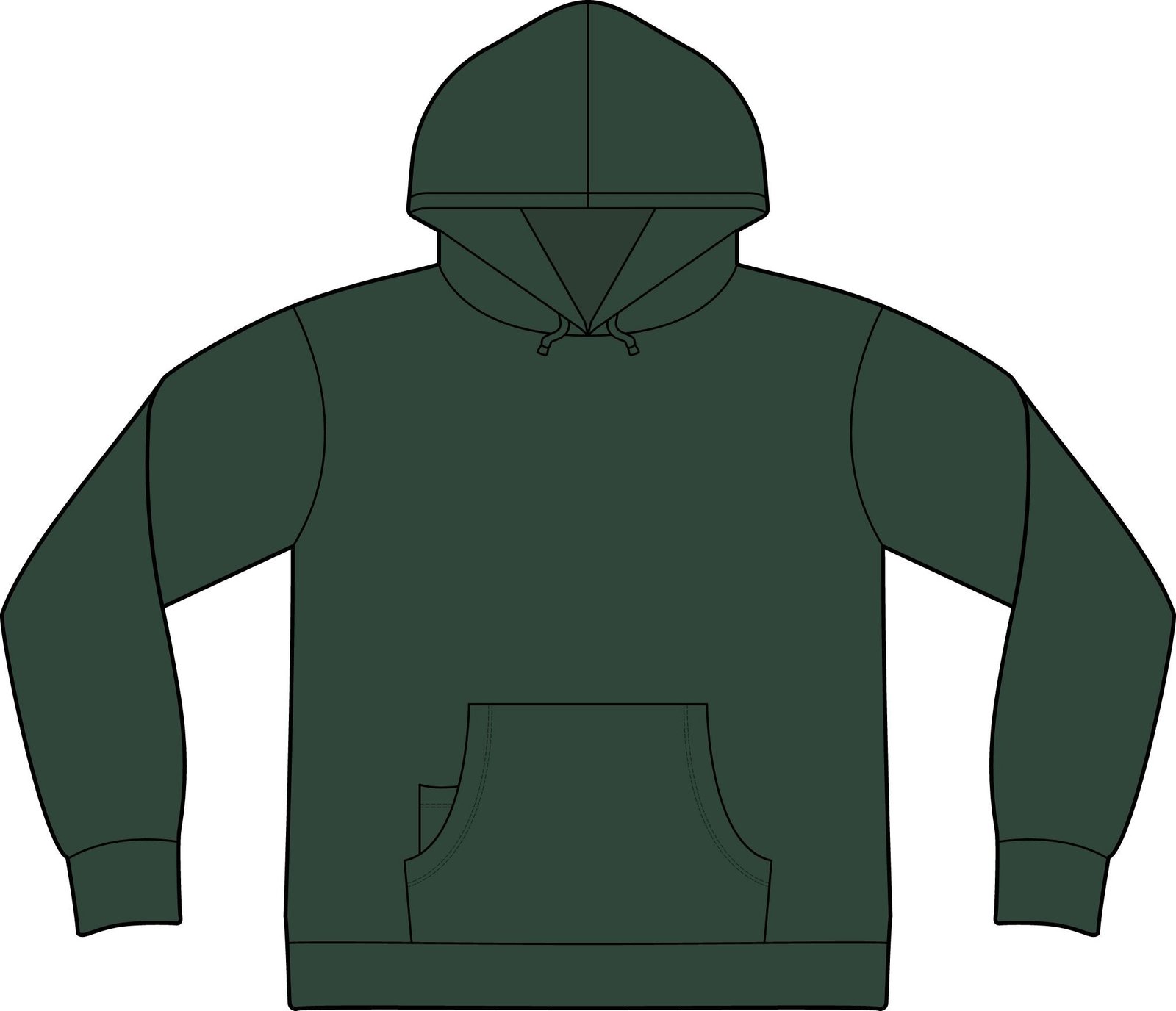 Fishing Hoodie – "Gil's Custom Rods, Santa Maria CA" Logo Pullover