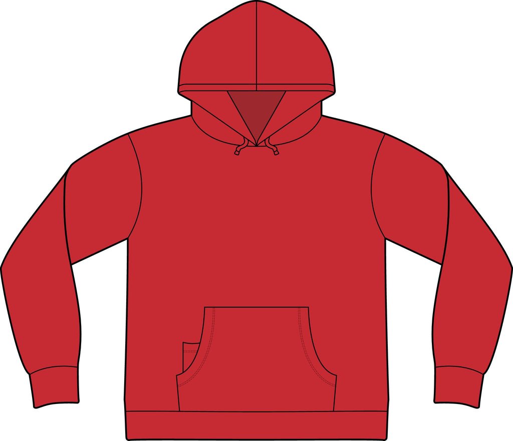 Fishing Hoodie – "Gil's Custom Rods, Santa Maria CA" Logo Pullover