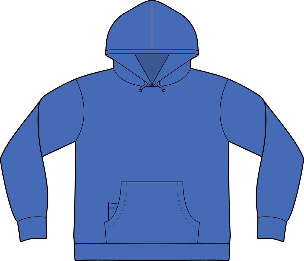 Fishing Hoodie – "Gil's Custom Rods, Santa Maria CA" Logo Pullover