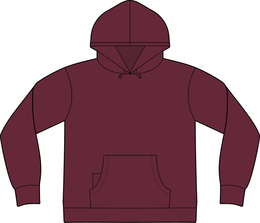 Fishing Hoodie – "Gil's Custom Rods, Santa Maria CA" Logo Pullover