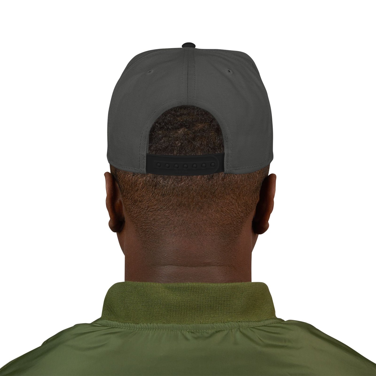 Snapback Hat — Chalk-Style Crosshair Embroidered Cap