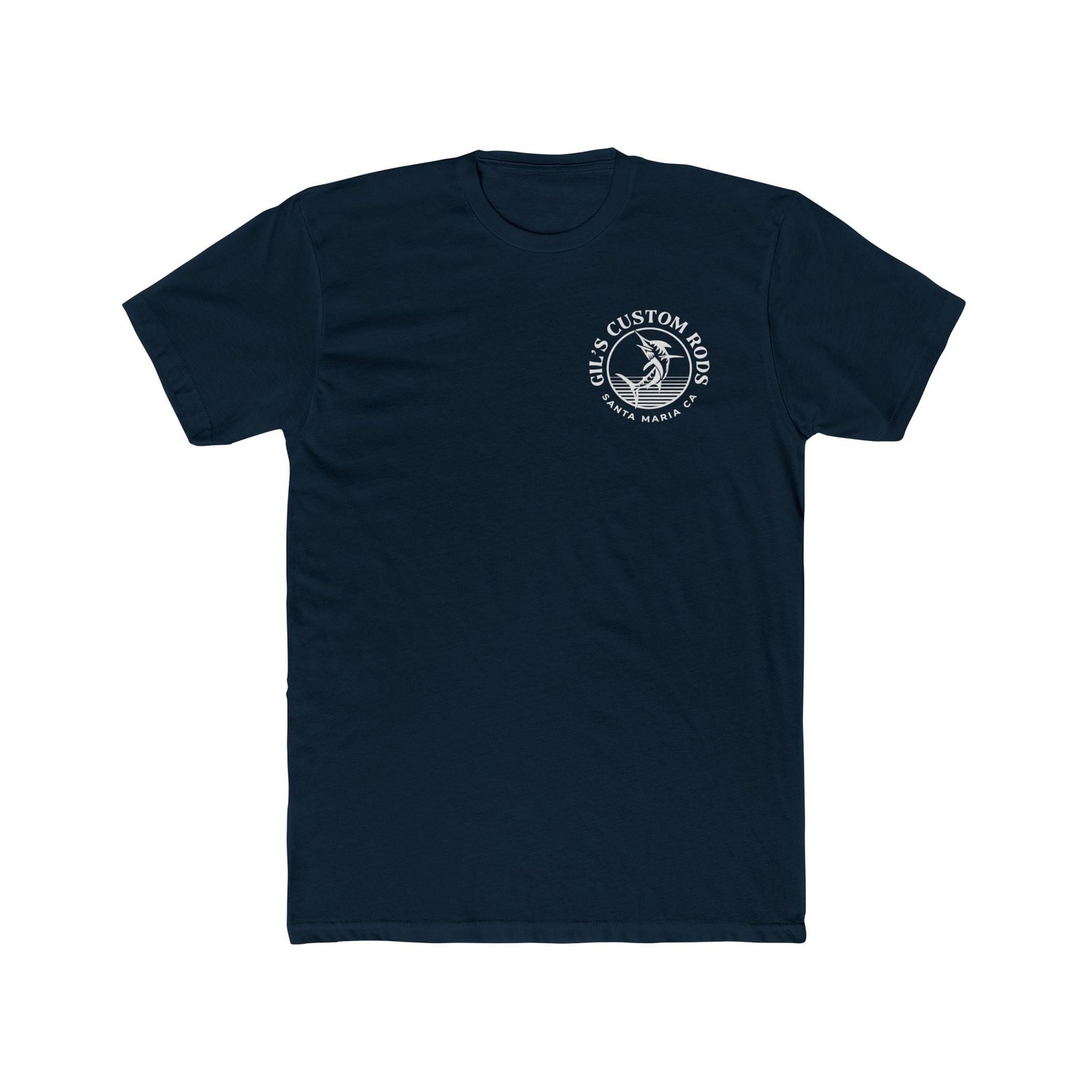 Fishing Shirt — "Gil's Custom Rods" Harbor Marlin Tee