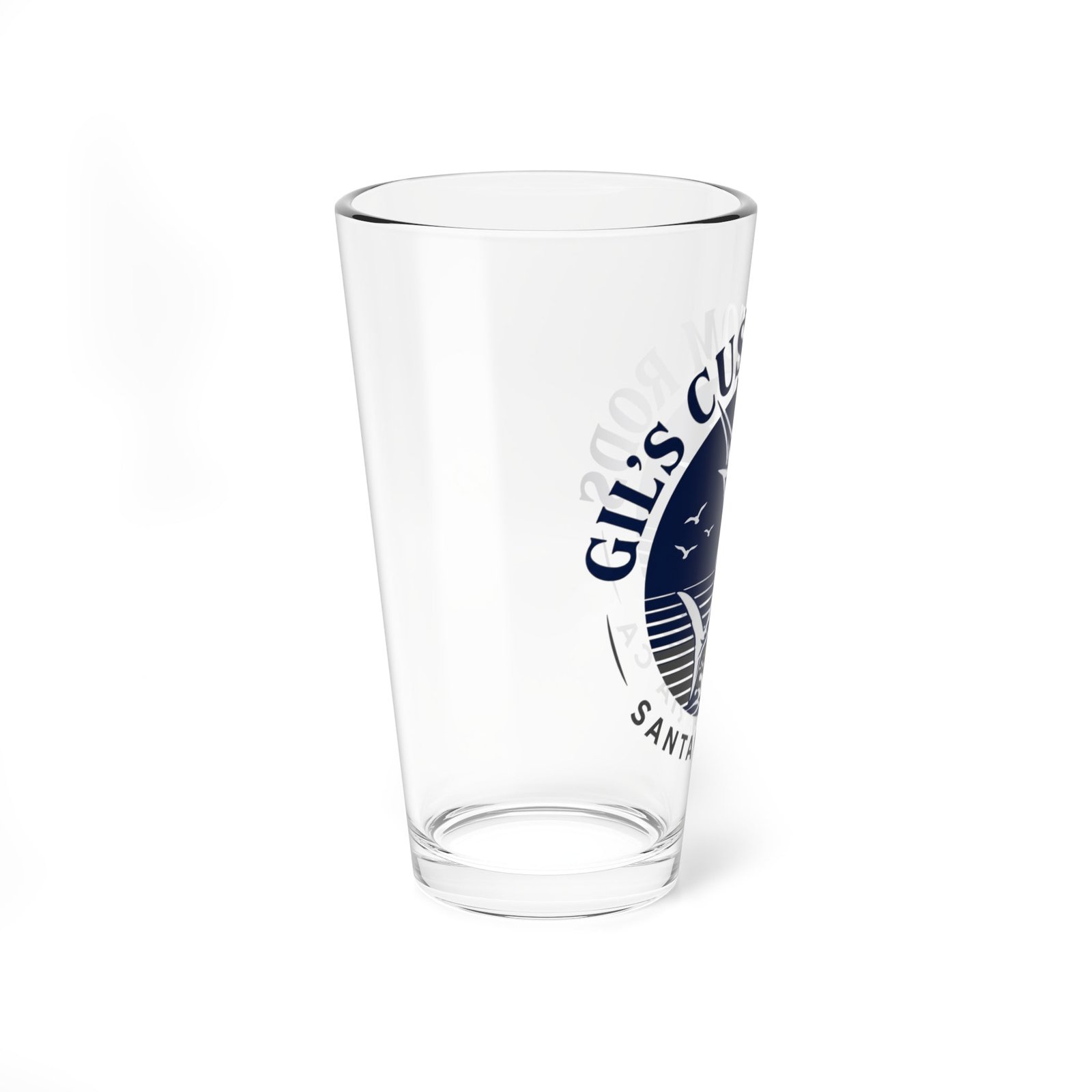 Mixing Glass — Gill's Custom Rods 16oz Beer & Cocktail Pint