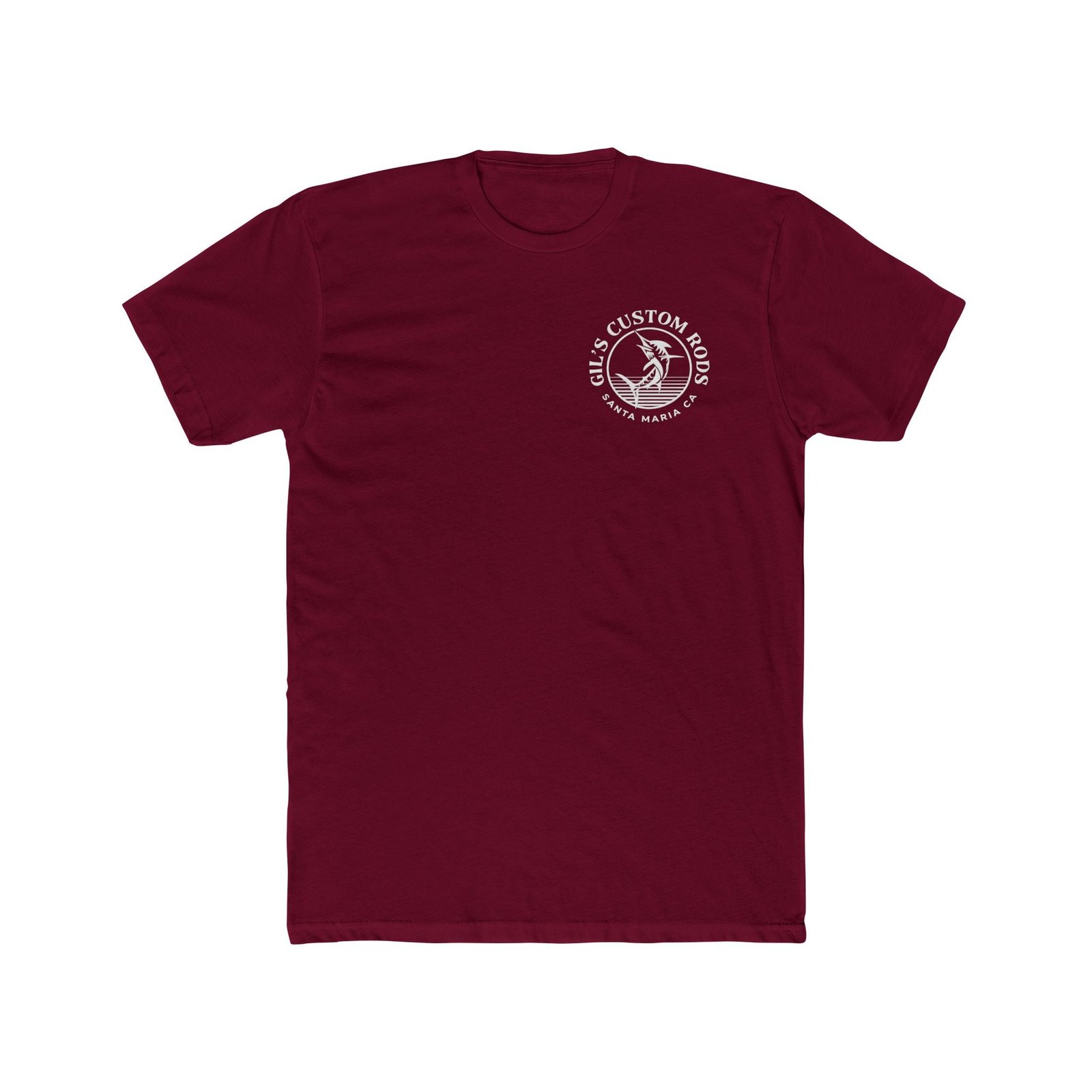 Fishing Shirt — "Gil's Custom Rods" Harbor Marlin Tee