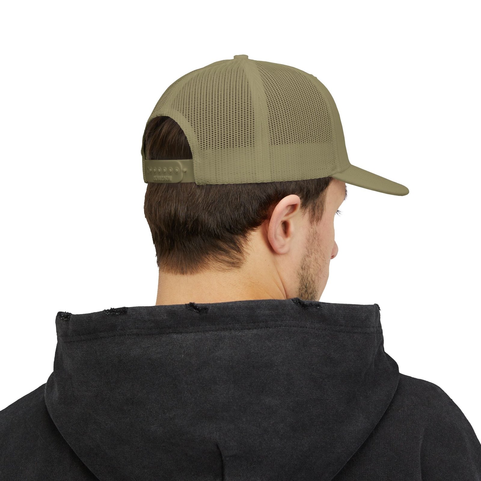 Trucker Cap – Fish Skeleton 'Monster' Embroidered Snapback