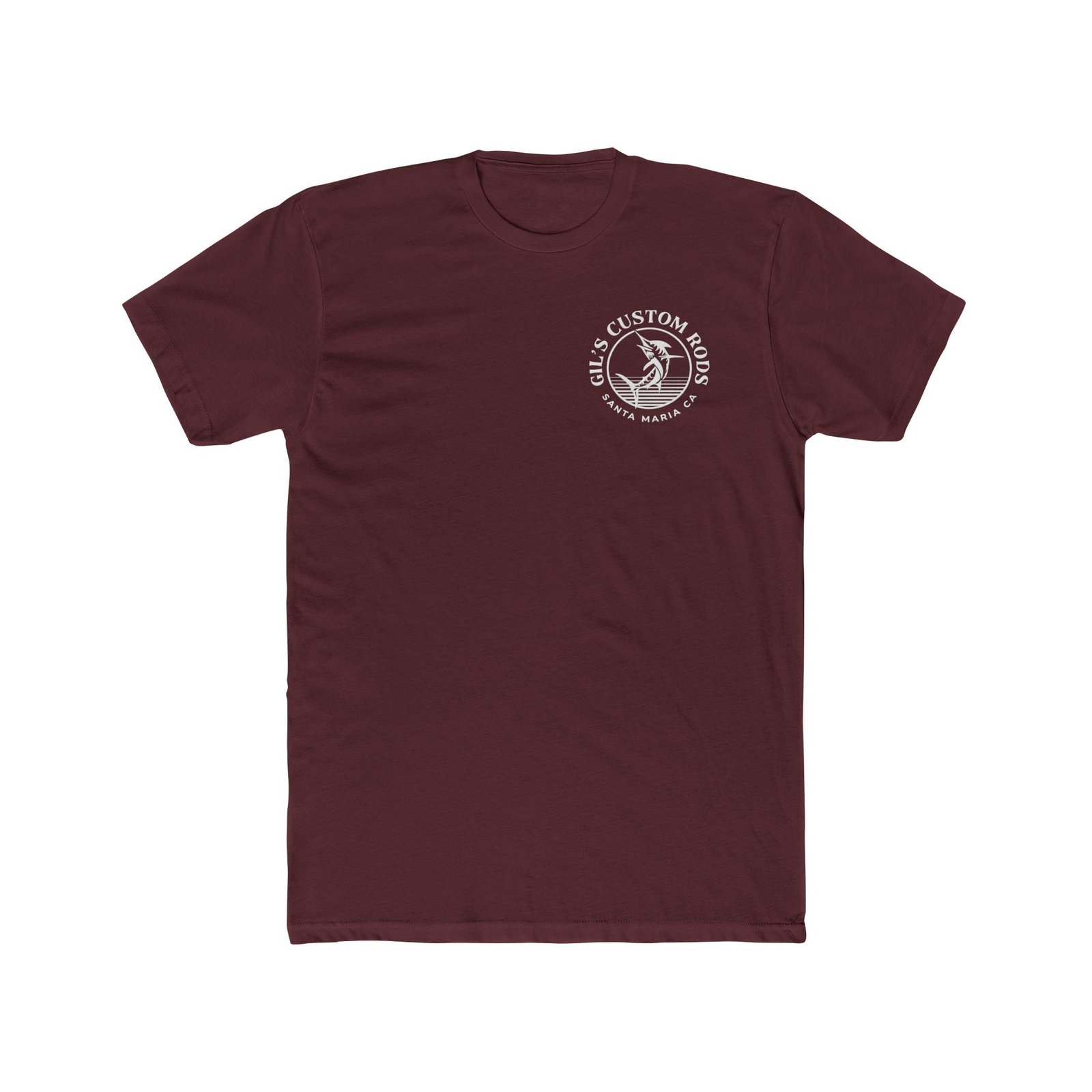 Fishing Shirt — "Gil's Custom Rods" Harbor Marlin Tee