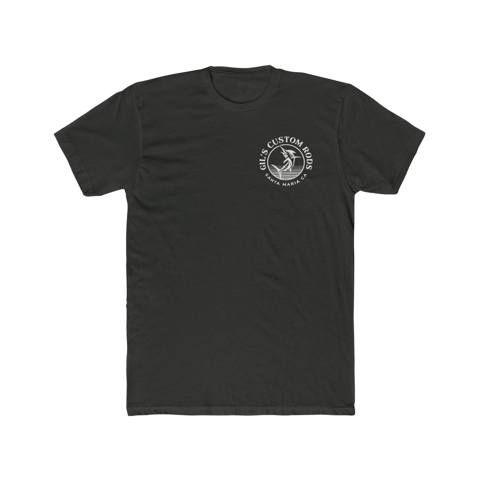 Fishing Shirt — "Gil's Custom Rods" Harbor Marlin Tee