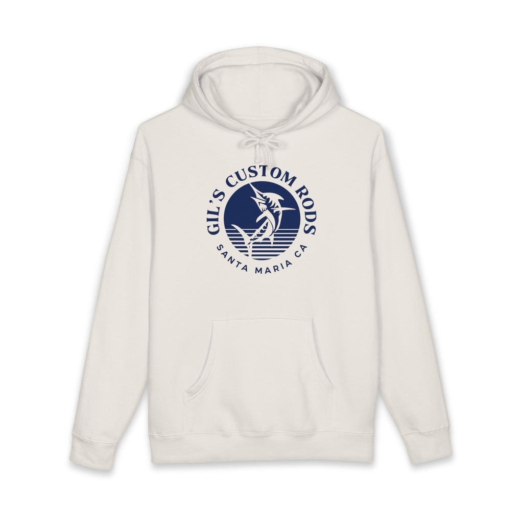 Gil's Custom Rods Santa Maria CA Fishing Hoodie — Nautical Angler Sweatshirt