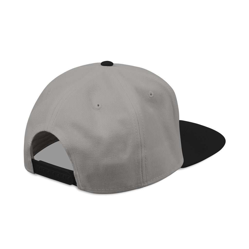 Embroidered Snapback Hat — Distressed Anchor Logo Cap