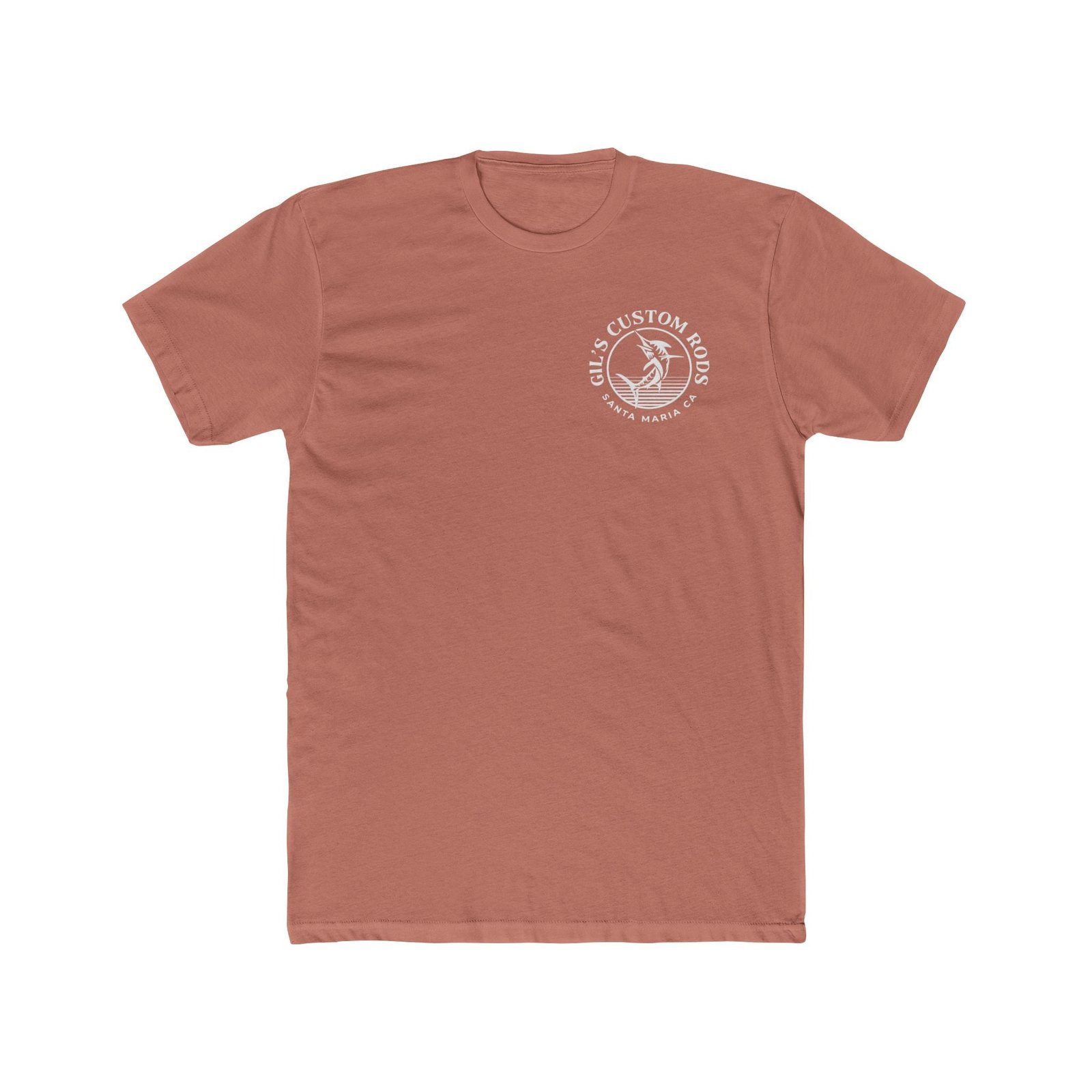Fishing Shirt — "Gil's Custom Rods" Harbor Marlin Tee