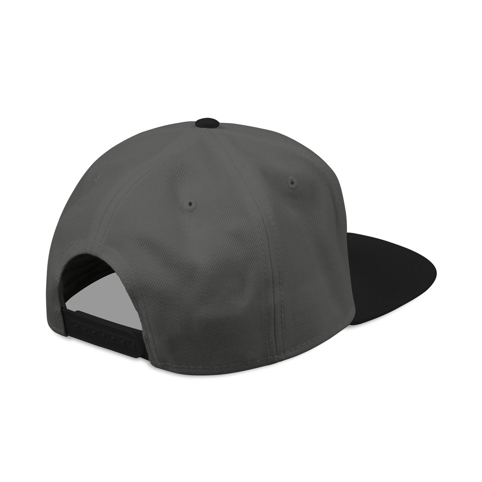 Snapback Hat — Chalk-Style Crosshair Embroidered Cap