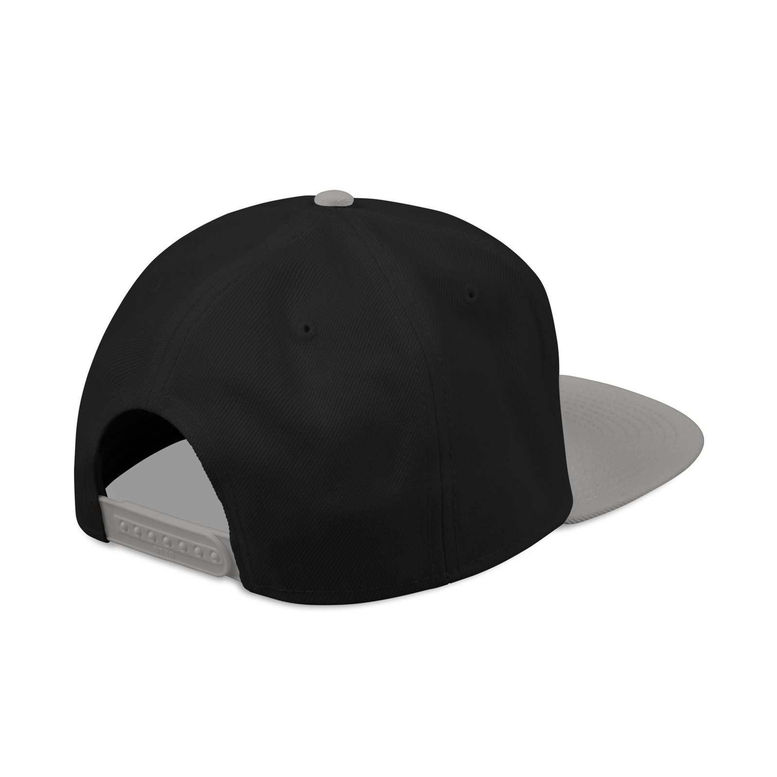 Embroidered Snapback Hat — Distressed Anchor Logo Cap