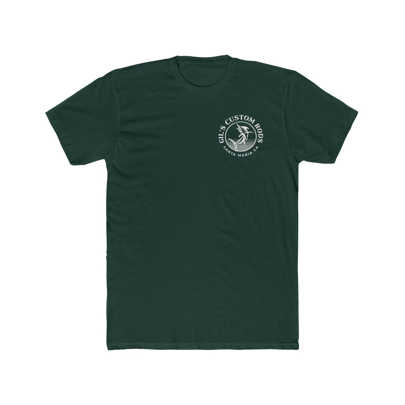 Fishing Shirt — "Gil's Custom Rods" Harbor Marlin Tee