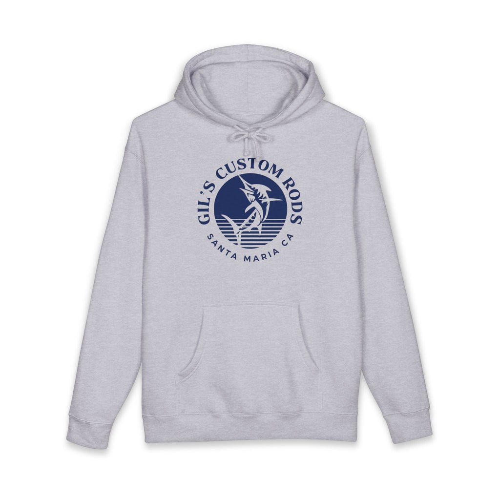 Gil's Custom Rods Santa Maria CA Fishing Hoodie — Nautical Angler Sweatshirt