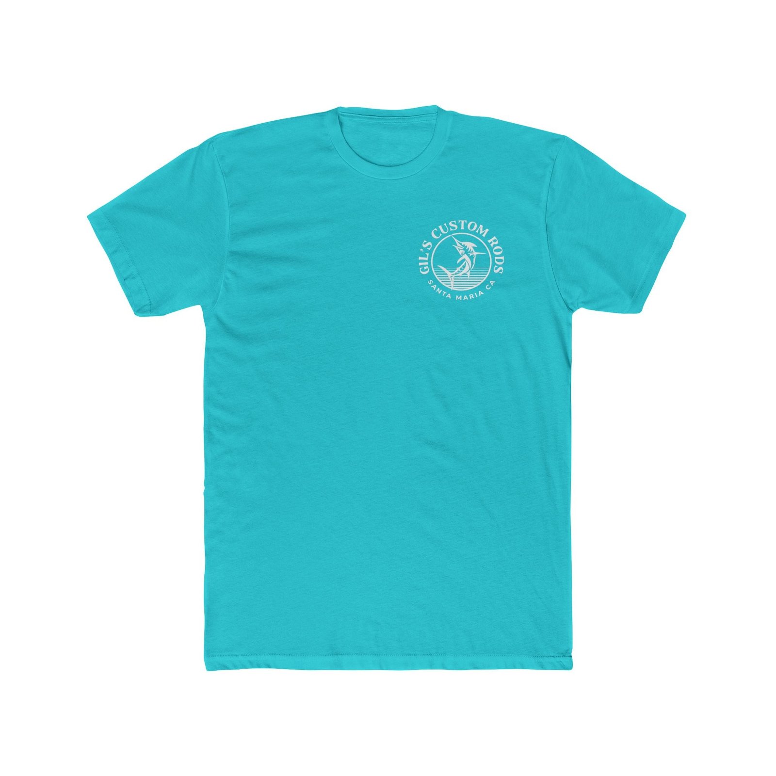 Fishing Shirt — "Gil's Custom Rods" Harbor Marlin Tee