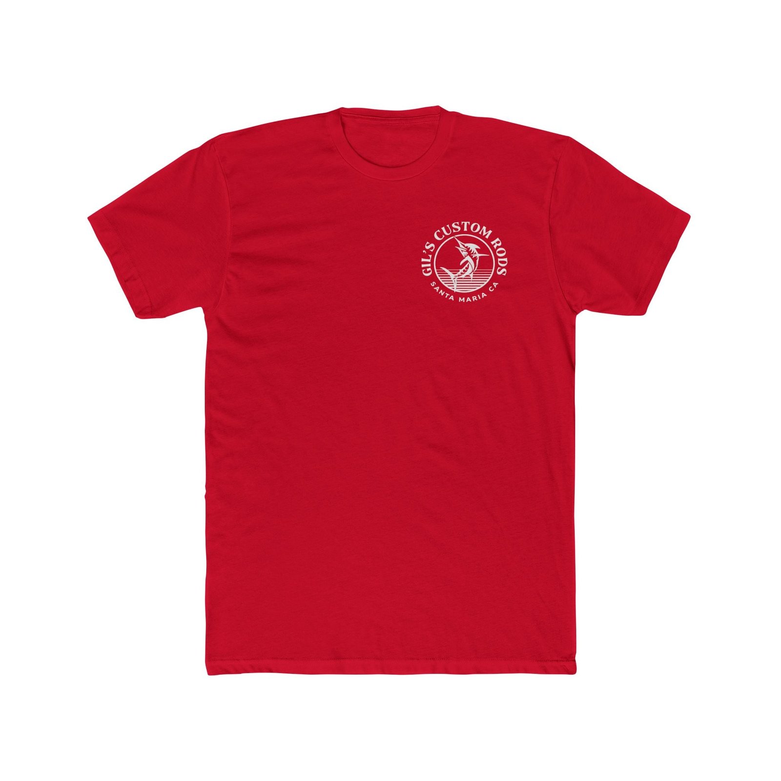 Fishing Shirt — "Gil's Custom Rods" Harbor Marlin Tee