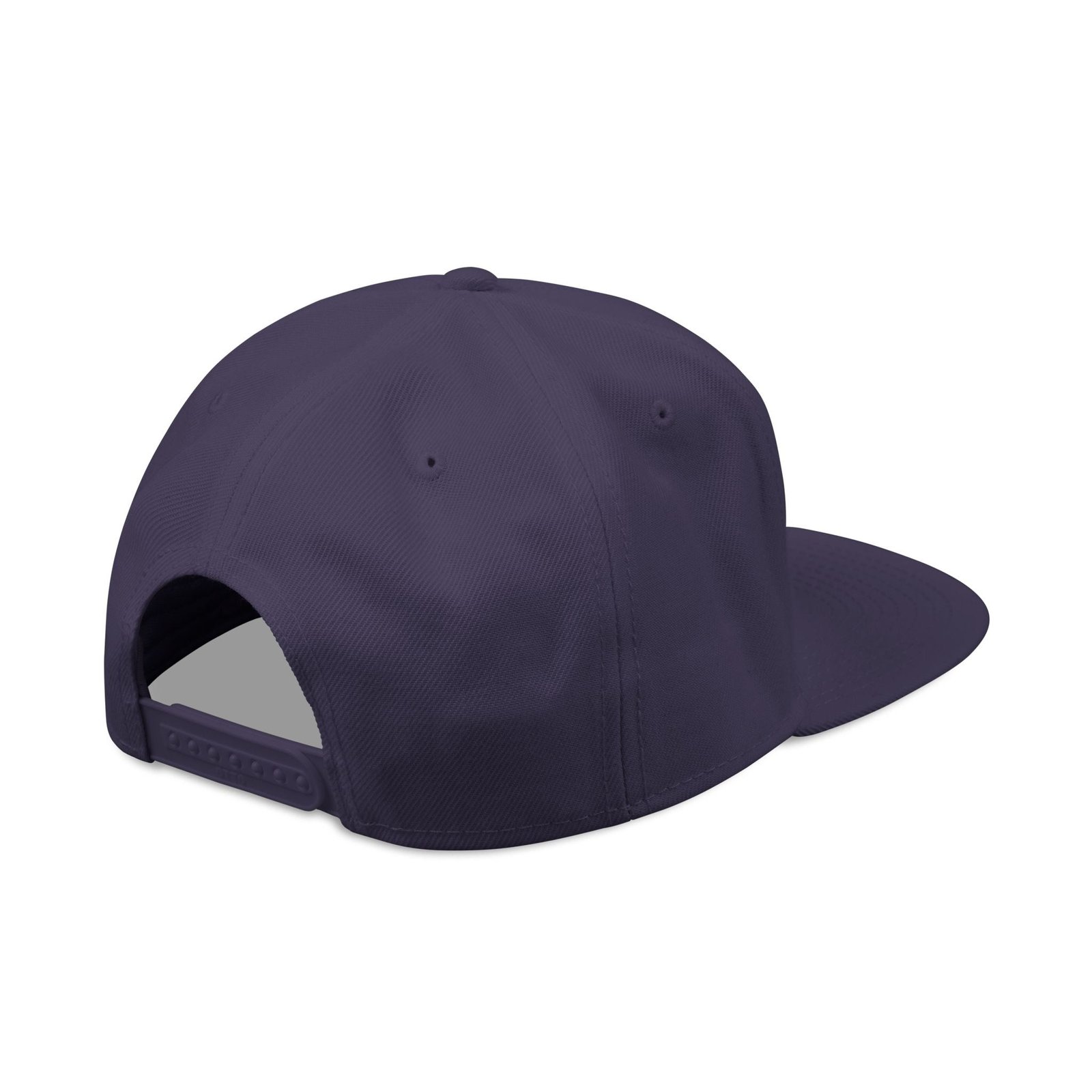 Embroidered Snapback Hat — Distressed Anchor Logo Cap